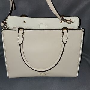 KATE SPADE LEILA MEDIUM TRIPLE COMPARTMENT SATCHEL HANDBAG SHOULDERBAG